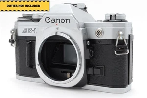 [Near MINT] Canon AE-1 Silver 35mm SLR Film Camera Body W/ Strap From JAPAN - Picture 1 of 24