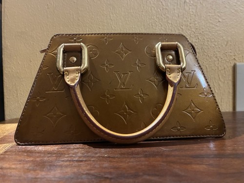 LOUIS VUITTON（LV） Borsa Louis Vuitton Monogram Vernis Mini Forsyth Bronzo M91120