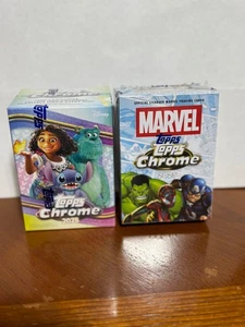2025 Topps Chrome Marvel & Disney Blaster Box (je 28 Karten) NEU SCHÖN - Bild 1 von 3