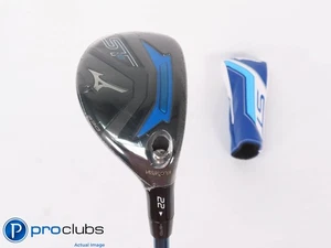 New! Mizuno ST-MAX 230 22* 4 Hybrid w/HC - LINQ Blue 75F4 Stiff Flex #458288 - Picture 1 of 4