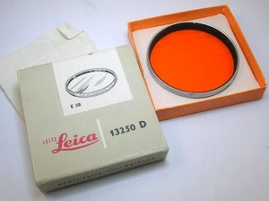 LLEITZ WETZLAR 13250 DE 58 FILTER FÜR LEICA M KAMERAS - 19 0F 37 - Bild 1 von 5