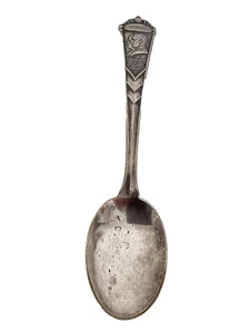 Coronation Commemorative Spoon King George VI and Queen Elizabeth EPNS 1937 - Picture 1 of 7