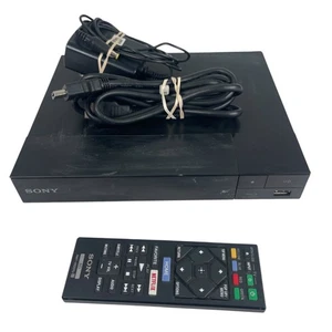 Sony BDP-S1500 LAN Wired 100MBPS HDMI Streaming Blu-ray DVD Disc Player Working - Picture 1 of 5