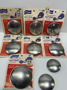 Vintage Primen "Cover Your Own" Knöpfe massiv Messing rostfrei Posten 9 - Bild 1 von 5