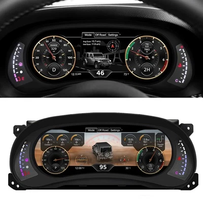 Cuadro de instrumentos digital velocímetro tablero de instrumentos para Jeep Wrangler JK 2011-2017 Foto 1 de 4