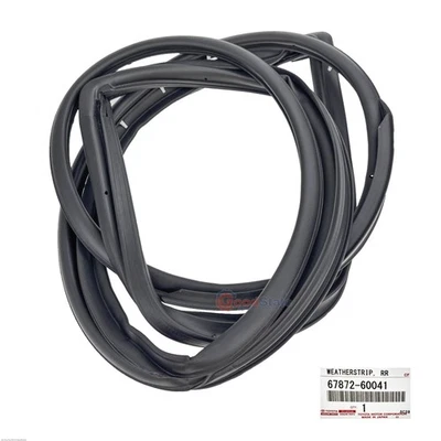 Genuine Lexus LX450 FZJ80 LH Left Rear Door Weatherstrip - Image 1 of 4