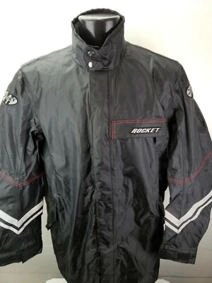 Joe Rocket Waterproof Over Coat Jacket Mens Medium Zip Out Liner - Image 1 of 4