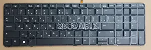 NUEVO para HP PROBOOK 450 G4 455 G4 470 G4 TECLADO RETROILUMINADO con Marco Ruso - Imagen 1 de 2