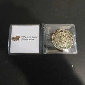 Wichita State University College of Education Coin with Case. New - Picture 1 of 4
