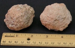 Two Guaranteed Hollow 1.75" Break Your Own Mexican Sonora Crystal Geodes - Picture 1 of 6