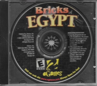 BRICKS OF EGYPT-2000-PC-CD-ROM-NO PAPER INSERTS-FREE SHIPPING IN CANADA - Bild 1 von 3
