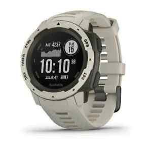 Garmin Instinct Rugged Outdoor GPS Watch Tundra 010-02064-01 - {NEW} {SEALED}