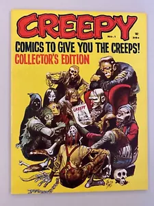 Creepy #1 / Warren 1964 1st Uncle Creepy SIGNED 2 times Williamson Free Shipping - Picture 1 of 5