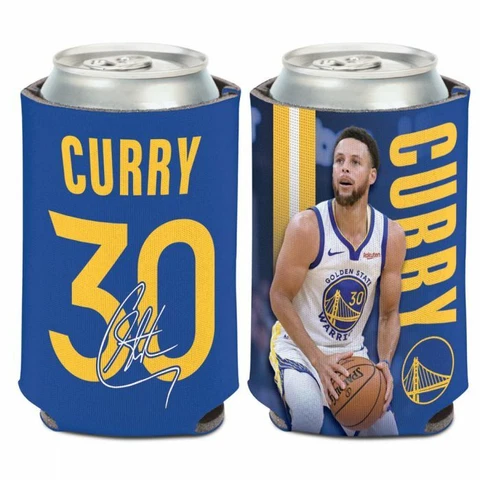 STEPHEN CURRY GOLDEN STATE WARRIOR SOFT FOAM CAN BOTTLE COOZIE COOLER HOLDER NBA Cover
