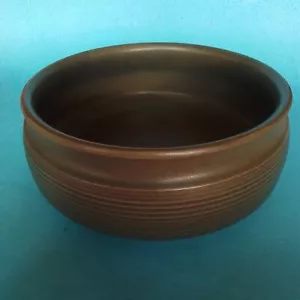 DENBY LANGLEY SHERWOOD SERVING BOWL, 10"X3 5/8", GREEN,MCM 1960'S - Picture 1 of 4