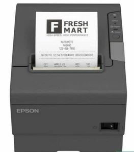 Epson TM-T88IV Thermo-Bondrucker RS232 dunkelgrau - Bild 1 von 2