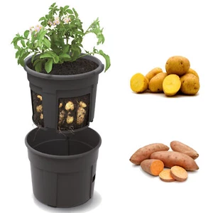 Potato plant pot flower pot plant pot for potatoes 12 L, height 23.6 cm    - Picture 1 of 8