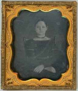 Mujer Joven (1/6 Placa Daguerrotipo) - Imagen 1 de 2