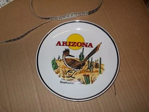 Decorative / Souvenir Plate: Arizona : Roadrunner, - Picture 1 of 4