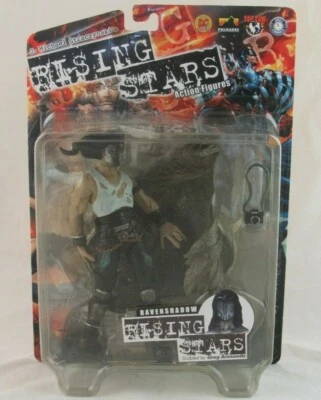 Figura de acción Rising Stars Ravenshadow serie 1 2001 J. Michael Straczynski Foto 1 de 3