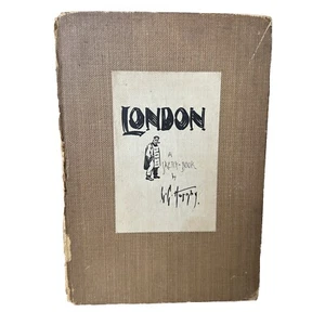 1912 Pencil SKETCH BOOK OF LONDON BY G G HORNBY 24 SKETCHES Antique Drawings - Picture 1 of 10