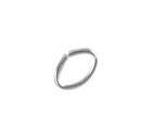 250x Jump Rings Oval 5mm X 7mm X0.8mm Silver