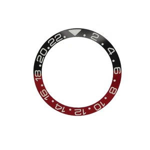 Inserto de bisel de Coca-Cola negro/rojo de alta calidad hecho para Rolex GMT-Master II - Imagen 1 de 1