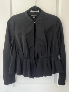 Victoria Beckham Target Black Peplum Jacket Size Medium - Gorgeous! - Bild 1 von 8