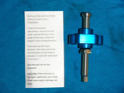 TIMING CAM CHAIN TENSIONER MANUAL ADJUSTER YAMAHA 1982-1992 XJ900 XJ900F +Gasket Foto 1 de 4