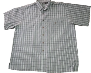 Camisa Patagonia Para Hombres Extra Grande Azul Puckerware Ventana Manga Corta Orgánica - Imagen 1 de 14