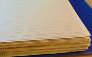 Smaller record labels discography information, abt 100 pgs. or 3/4-in. of papers - Imagen 1 de 8