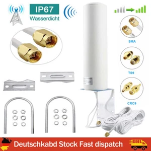 Signalverstärker-Antenne LTE Antenne 3G 4G 10-12dBi mit Dual-SMA-Stecker Außen - Zdjęcie 1 z 22