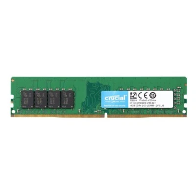 New Crucial 16GB DDR4 2133MHz PC4-17000 Desktop UDIMM Memory Ram CT16G4DFD8213 - Image 1 of 4