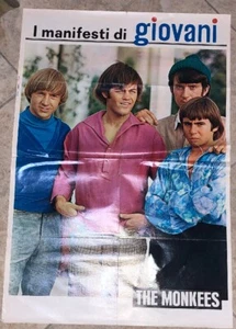 I MANIFESTI DI GIOVANI THE MONKEES POSTER LOCANDINA 49X73 - Picture 1 of 2
