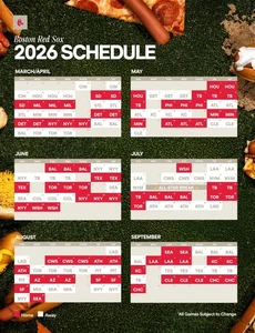 2026 Major League Baseball Teams Schedule Magnets 5" X 3.5"(Choose From List) - Picture 1 of 32