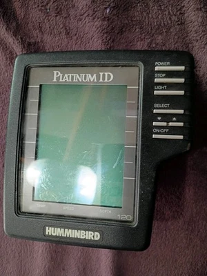 HUMMINBIRD PLATINUM ID 120 Fish Depth Finder HEAD UNIT ONLY  - Image 1 of 4