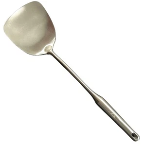 Solid Turner Spatula Stainless Steel Serving Utensils Cooking Tool For Egg Fish - Picture 1 of 9