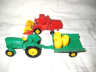 Лот спичечный коробок VNM 1964 #50 John Deere Lanz & #51 опрокидывающий прицеп и очень хорошее состояние #65 комбинированный - Изображение 1 из 4