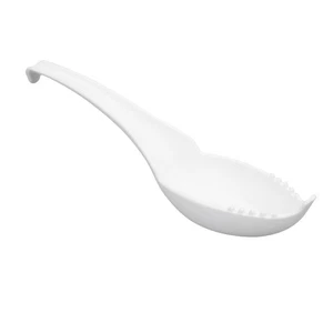 Won Ton Soup Spoon Generous Capacity Easy Cleaning Noodle Soup Spoon For Home - Picture 1 of 24
