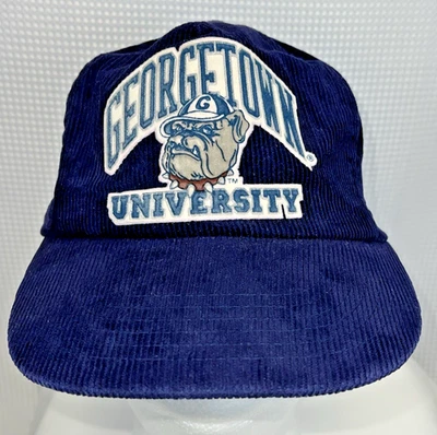 Georgetown University Jack el Bulldog Azul Pana Snapback z75 Foto 1 de 4