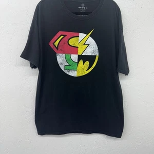 Justice League XL T-Shirt DC schwarz Grafik Comics Baumwolle Joker Superman - Bild 1 von 4