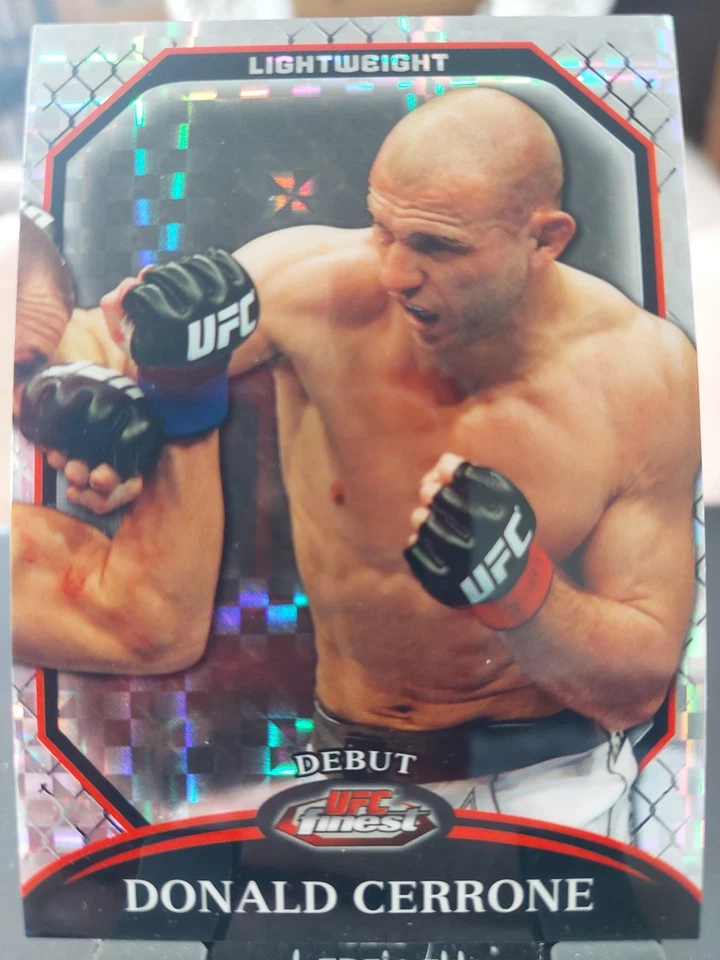 Donald Cerrone #76 Debut 2011 Topps UFC Finest X-Refractor #304/388 - Image 1 of 2