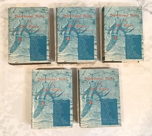 Traditional Tales of Old Korea Volumes 1-5 Park Yongjun - 1974 HC + DJ Vtg RARE - Imagen 1 de 19