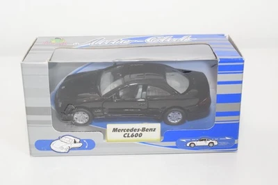 B91 1:43 WELLY PLAYLAND AUTO-CLUB MERCEDES-BENZ CL600 CL 600 NERO MIB - Immagine 1 di 4