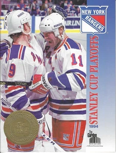 New York Rangers v Devils - 1994 Playoffs - Official Game Program - AUTHENTIC - Picture 1 of 4