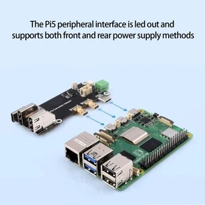 PCIe Expansion Capability Preinstalled Terminals Screw M.2 NVME PCIE Case - Afbeelding 1 van 8