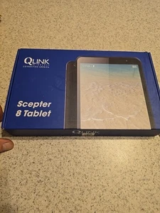 Brand New Factory Sealed Scepter 8 Tablet, Black, Android 12 (Go Edition) 16GB - Picture 1 of 4