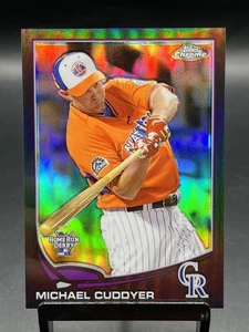 Actualización Topps Chrome 2013 Michael Cuddyer #MB-15 Black Refractor/99 HR Derby - Imagen 1 de 2