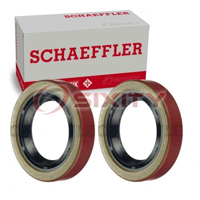 2 pc Schaeffler Rear Wheel Seals for 1966 GMC PB15 Series Driveline Axles yj Foto 1 de 4