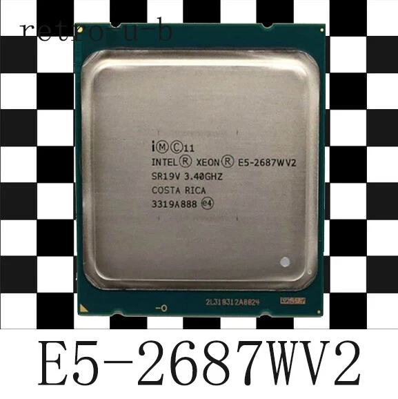 Intel Xeon E5-2687W V2 SR19V 8-Core 3.40GHz 25MB LGA2011 CPU Processor 2687WV2 - Image 1 of 1